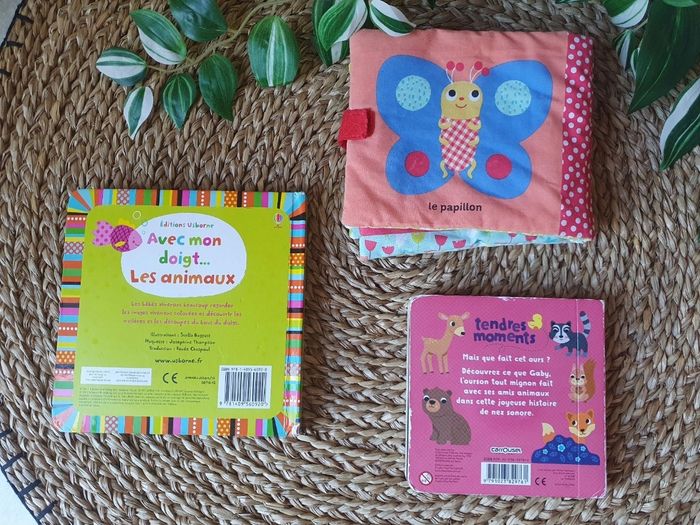 Lot de 3  livres bébé sensoriels - photo numéro 3