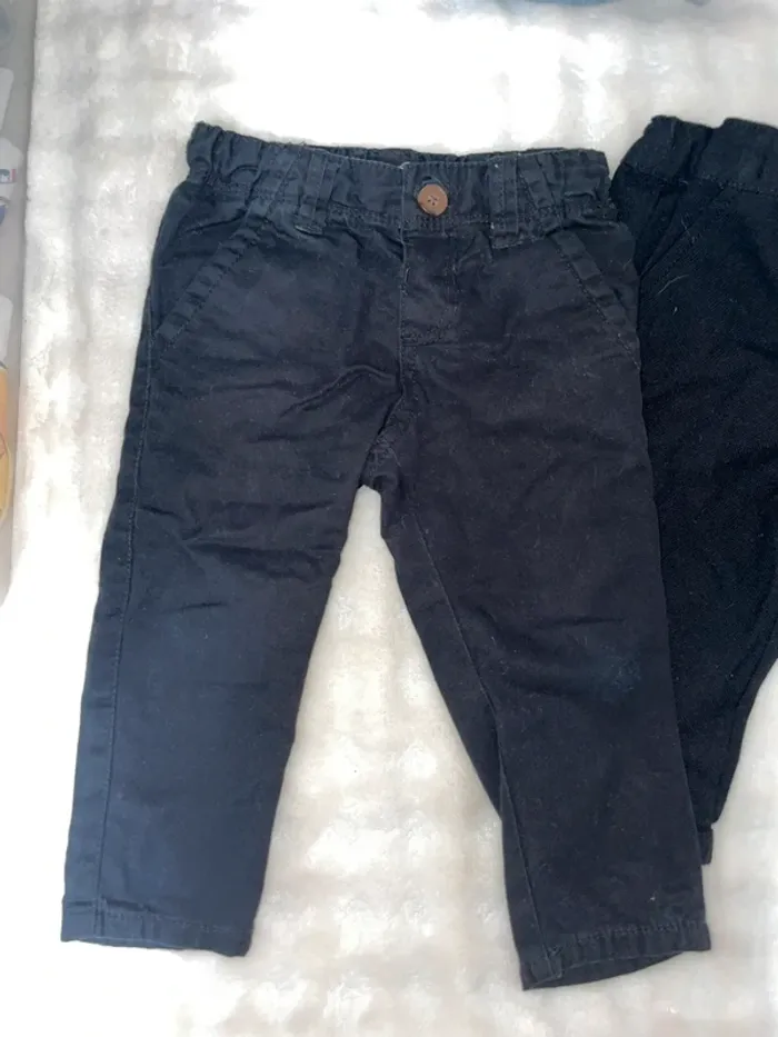 Lot 3 pantalons noirs - photo numéro 2