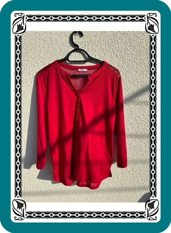Chemise rouge