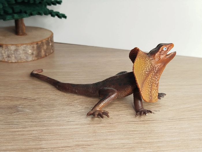 PAPO lézard a collerette Figurine Animal d'Amérique du Sud - photo numéro 3