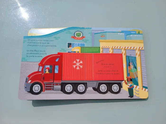 Livre Usborne, collection Coucou! 🚚 Le Camion 🚛 - photo numéro 7