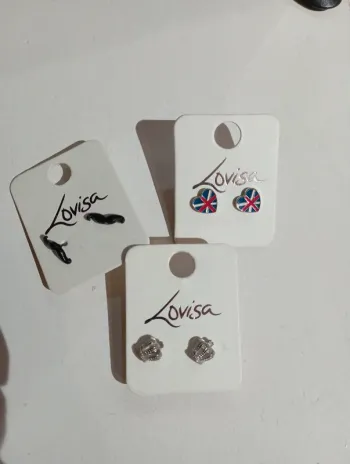 Lot de 3 paires de boucles d'oreilles femme Lovisa