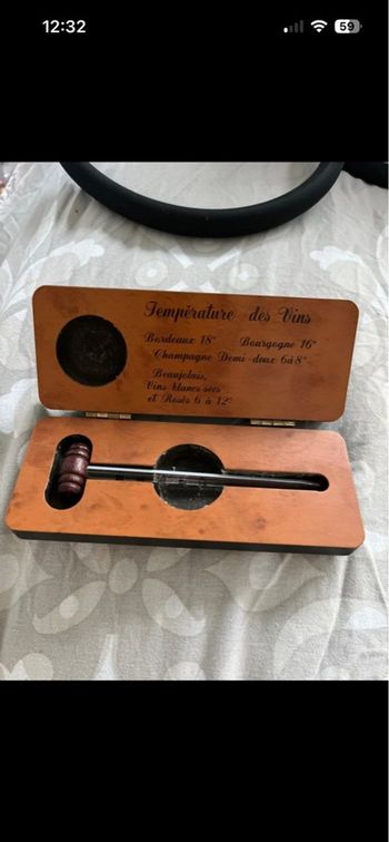 Thermomètre à vins