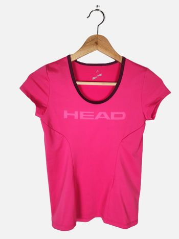 T-shirt de Sport Head - Rose - Taille 12 ans (152 cm)