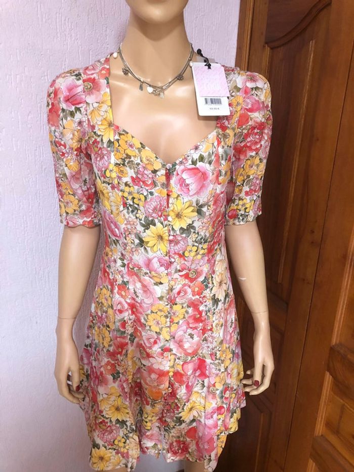 Robe fleurie naf naf - n e u v e