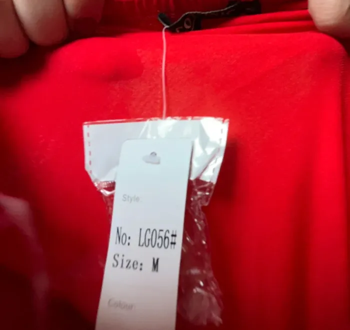 Robe longue rouge bustier strass sexy - photo numéro 4