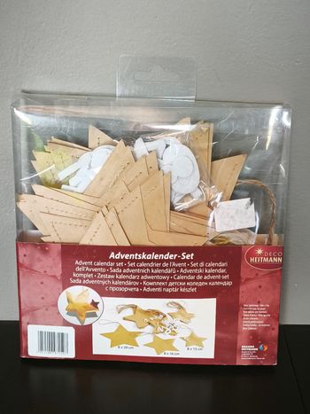 Kit de DIY pour créer un calendrier de l'avent 