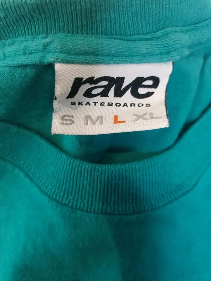 T-shirt Rave taille L - photo numéro 5