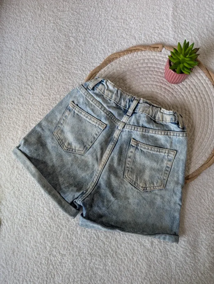 🩳 Short en jean Primark –8/ 9 ans - photo numéro 3