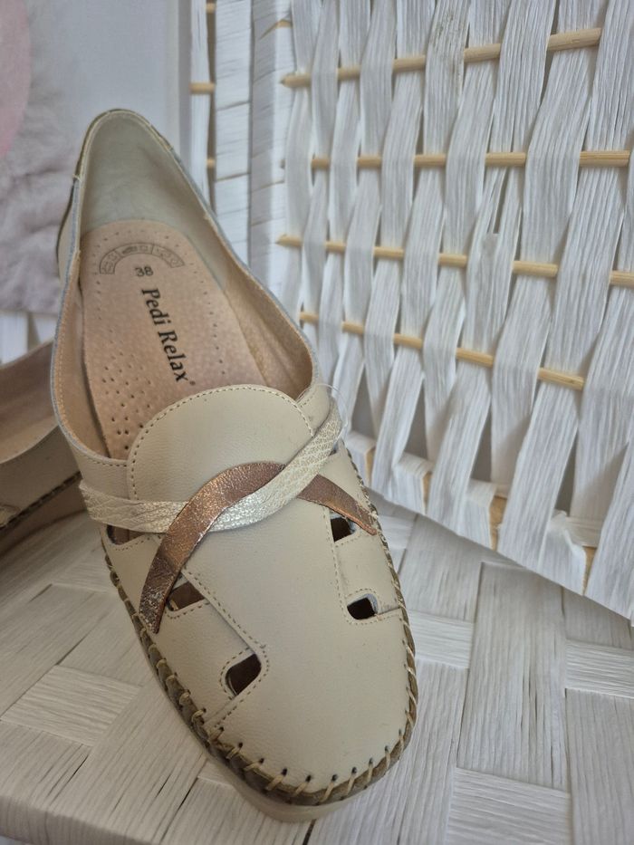💕joli Mocassins cuir Pedi Relax T38 femme Neufs avec boîte💕 - photo numéro 6