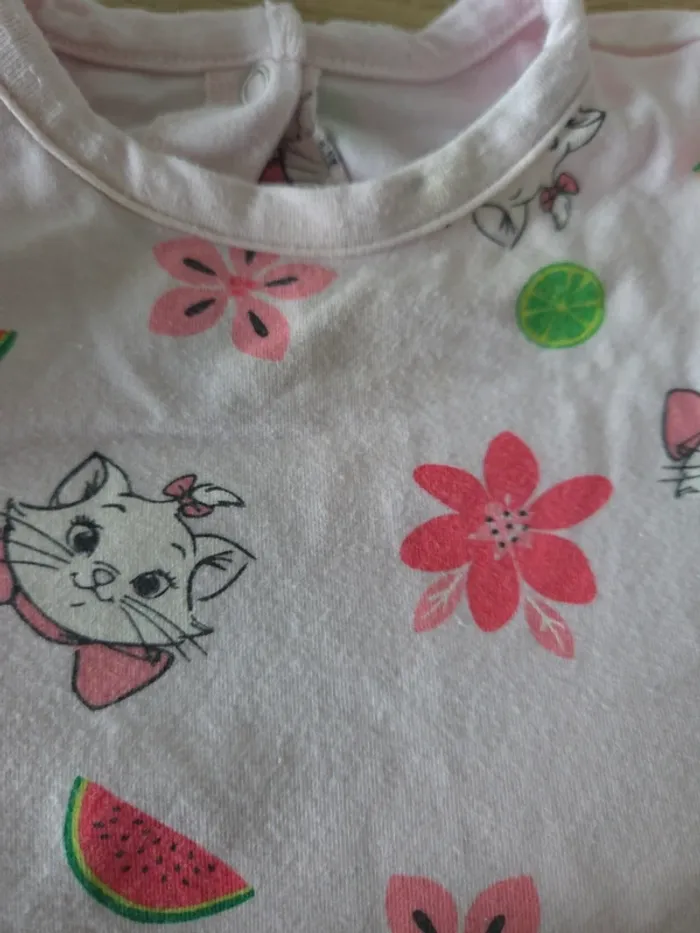 Pyjama rose marie disney 12 mois 🐈 - photo numéro 2