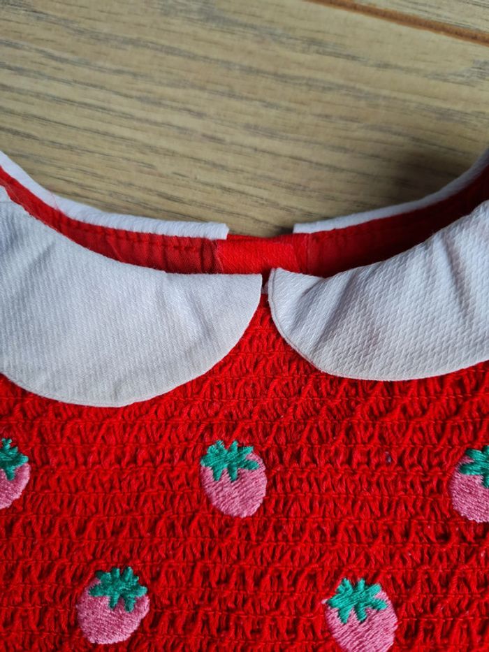 robe rouge et bloomer sergent major 12 mois - photo numéro 5