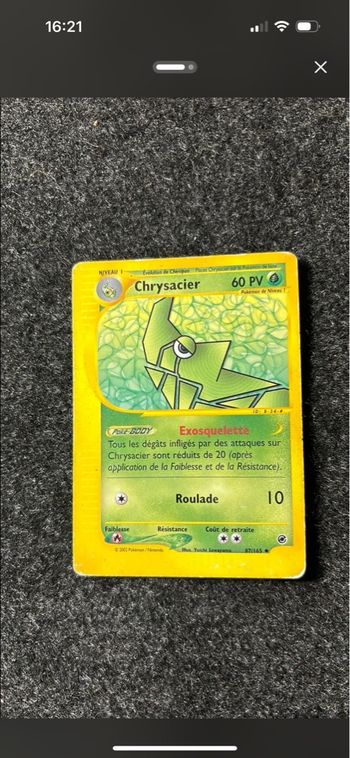 Chrysacier expédition 