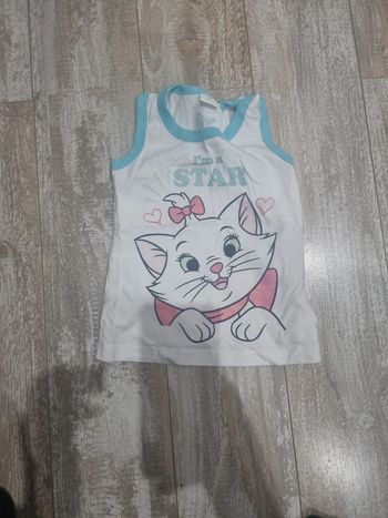 Débardeur Aristochats #orianablfille3ans