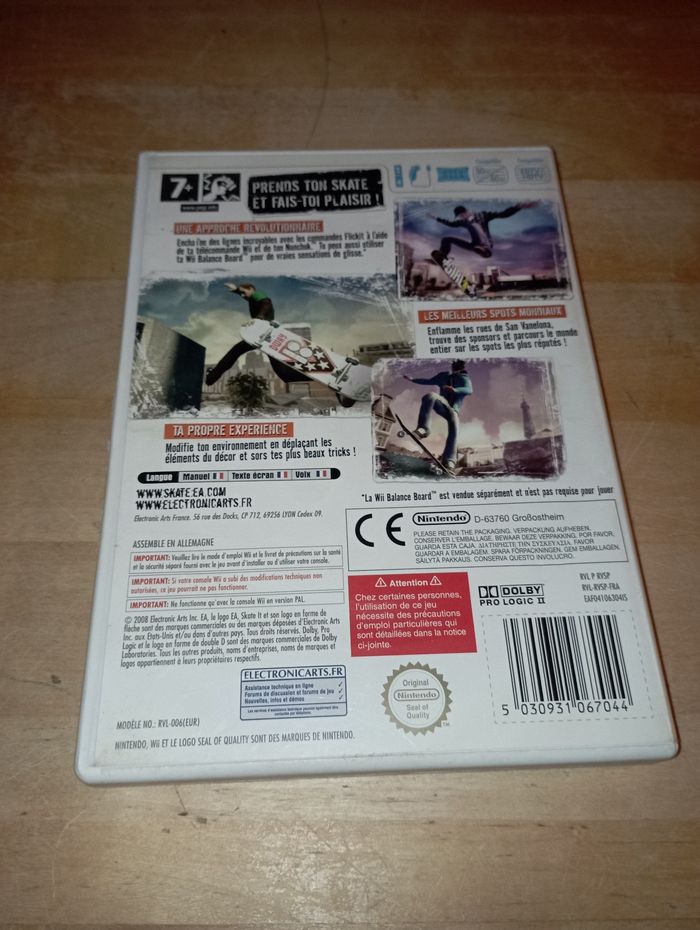Jeux de wii skate - photo numéro 2