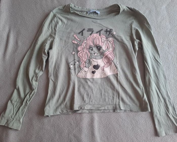 T shirt manche longue taille 10 ans