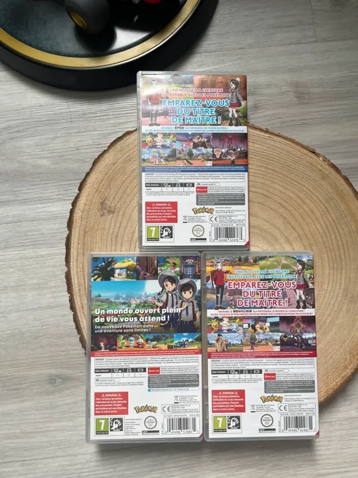 Lot 3 jeux Pokémon sur Switch - photo numéro 3