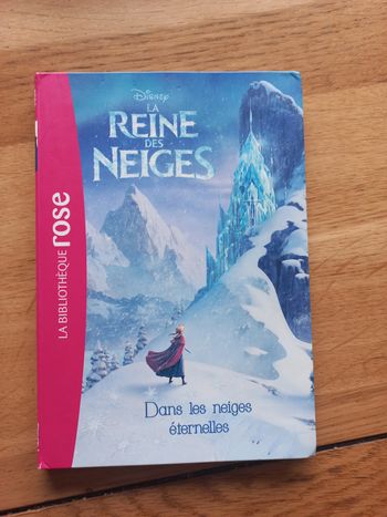 Livre bibliotheque rose ans reine des neiges tome 2