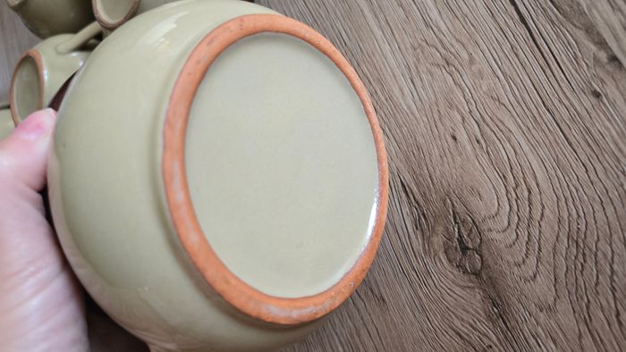 lot 5 tasses à thé + sucrier - photo numéro 7