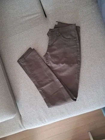 Jeans marrons xs