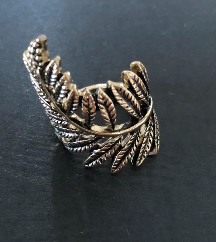Bague feuille - photo numéro 4