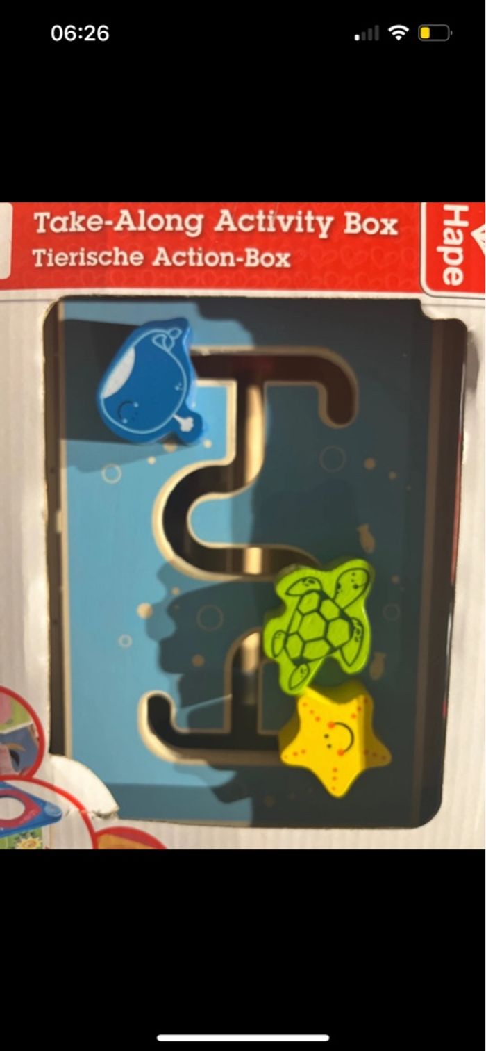 Boite d'activités à 5 faces - Hape - photo numéro 7