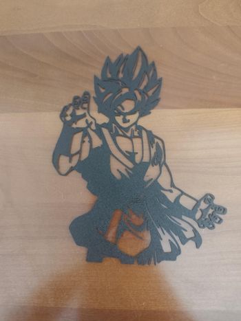 Décoration murale Dragon Ball Z songoku