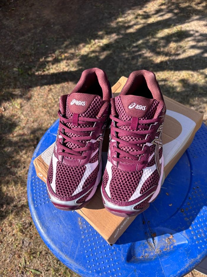 Asics collomus bordeaux - photo numéro 2