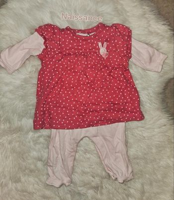 Ensemble 1 mois fille
