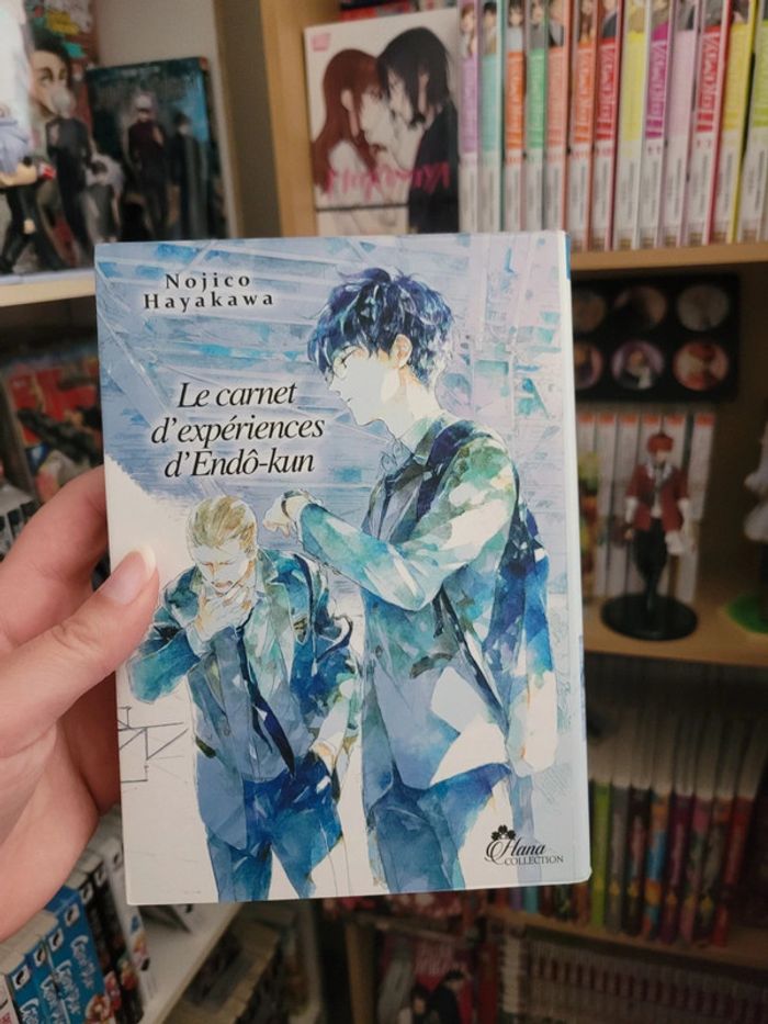 Manga yaoi le carnet d'expériences d'Endo-kun