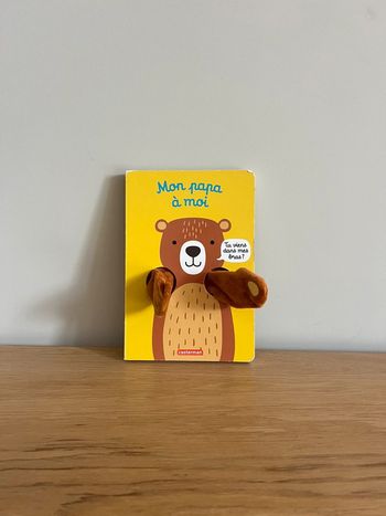 Livre marionnette Mon papa à moi