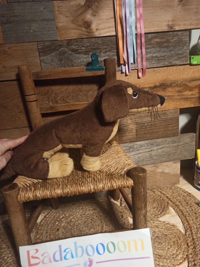 Peluche chien teckel Ikea tbe - photo numéro 4