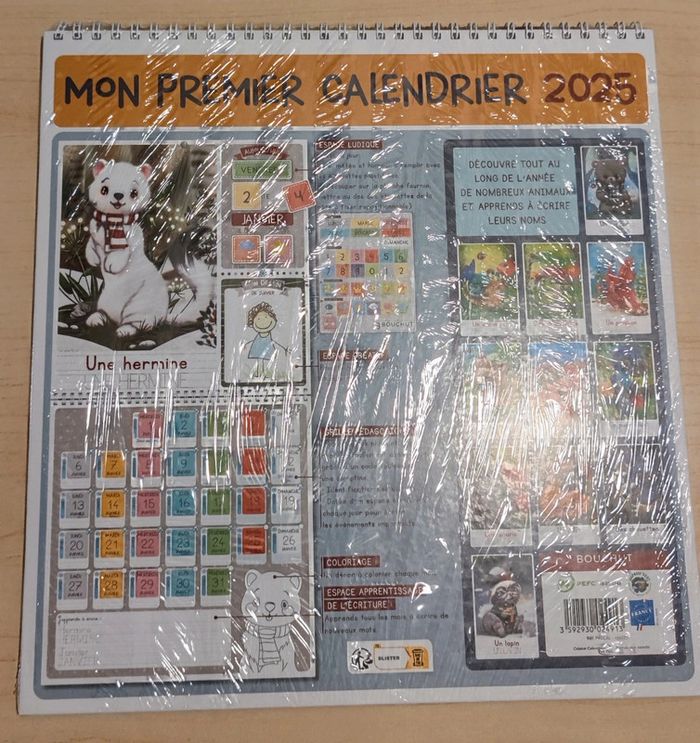 Mon 🌸 premier 🌈 calendrier 2025 dès 3 ans 🧸 - photo numéro 2