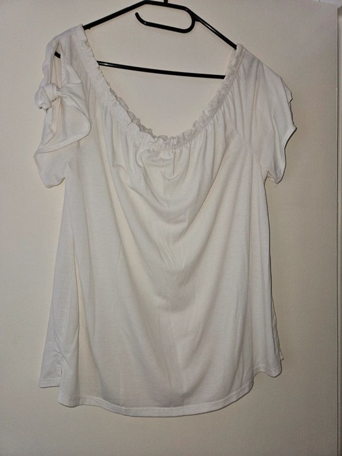 Tee-shirt blanc Grain de Malice - photo numéro 4