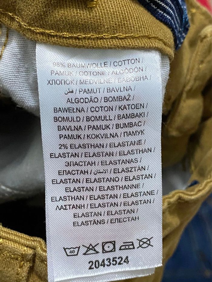 Pantalon marron/jaune Kanz 3 ans - photo numéro 4