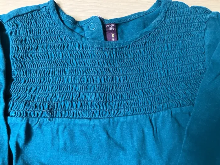Ensemble  1 tee-shirt + une blouse + un jeans 5 ans fille Sergent major - photo numéro 14