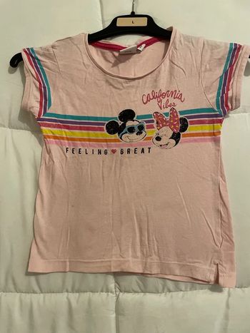 T-shirt Disney rose taille 4 ans / 104 cm