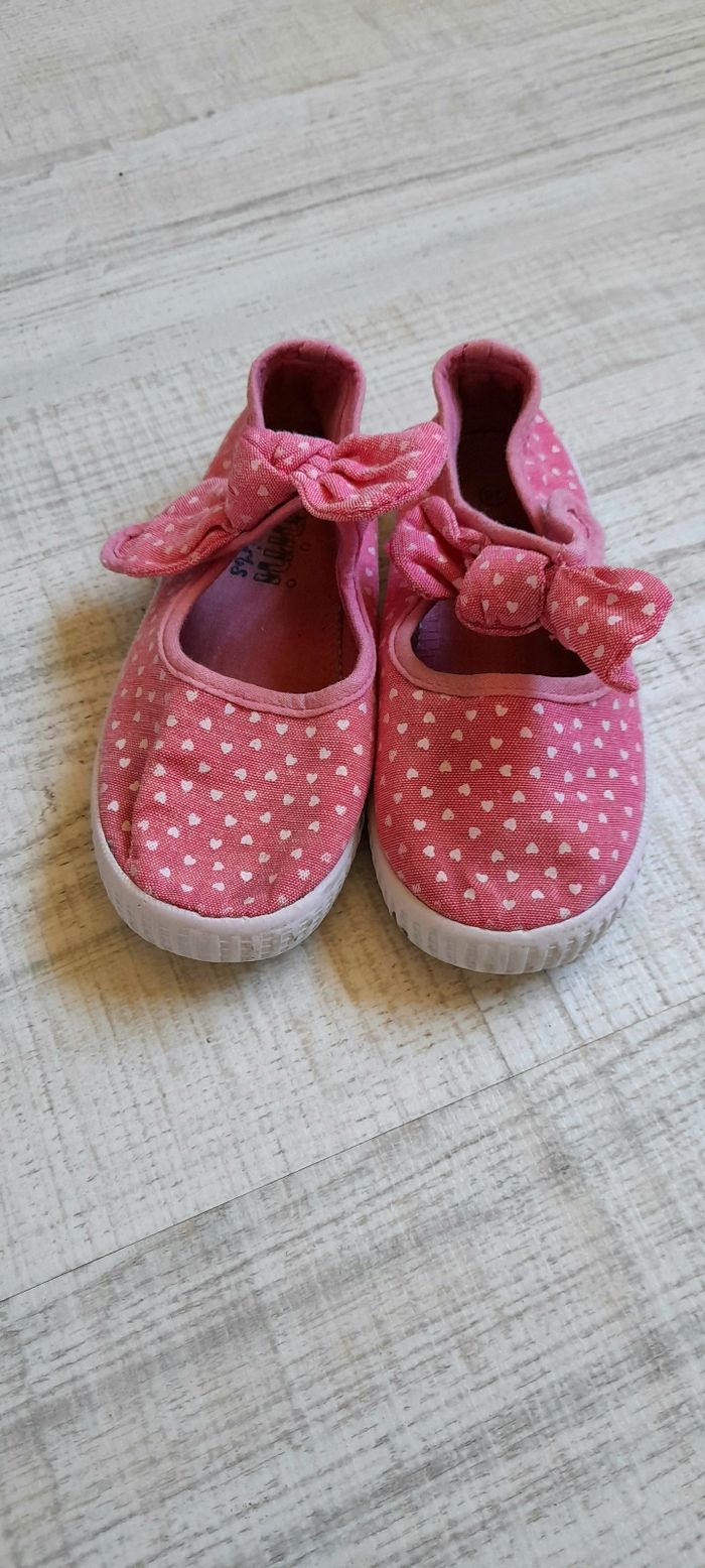 Ballerines en toile