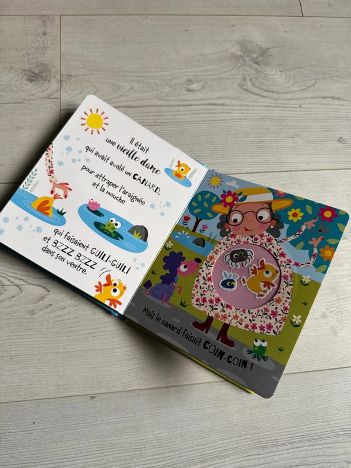 Livre il était une vielle dame qui avait avalé une mouche - photo numéro 2