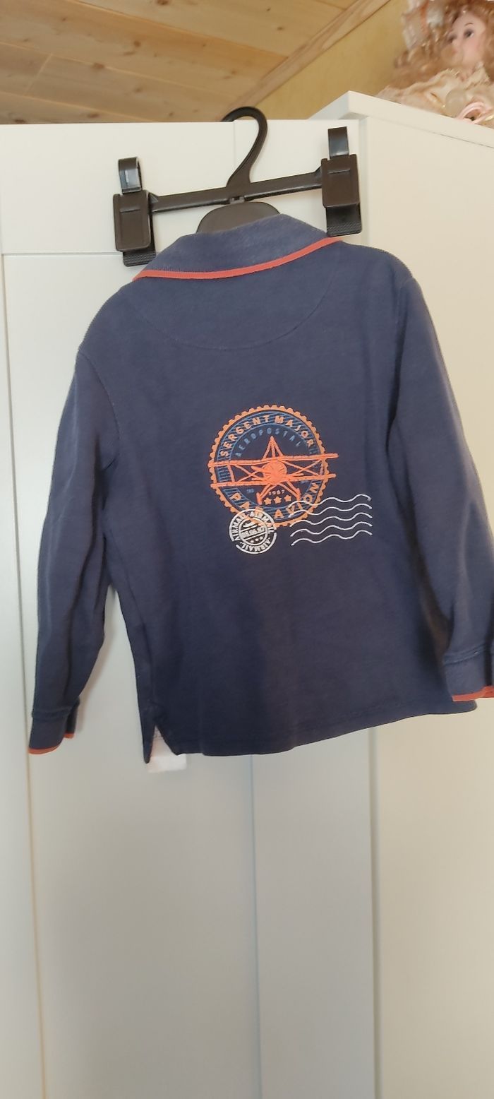 Polo t-shirt bleu - photo numéro 3