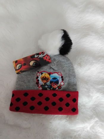 Bonnet fille Ladybug Miraculous neuf taille 52