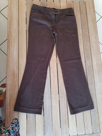 Pantalon femme Naf naf chocolat T38