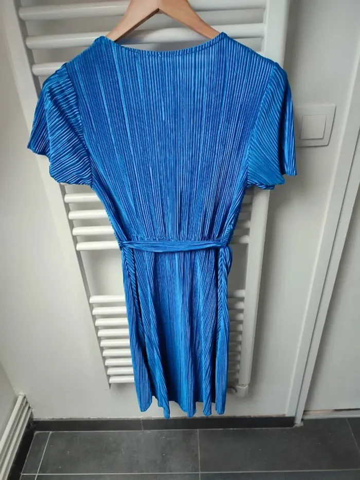 Robe cache coeur tissu plissé M/L neuve - photo numéro 10