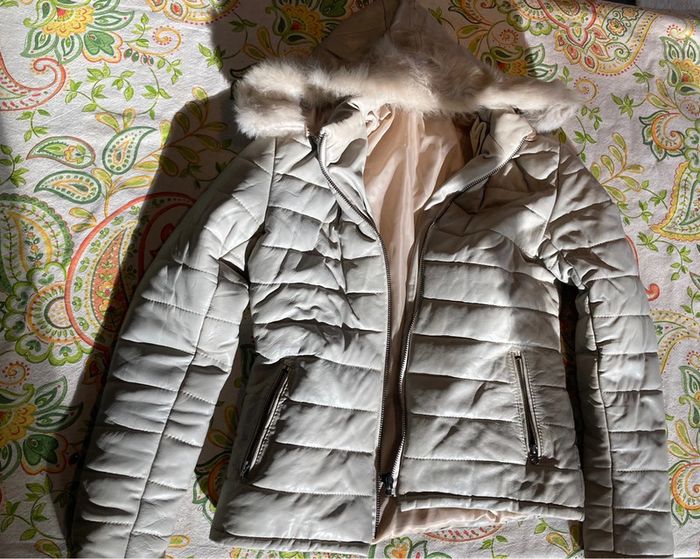 Manteau cuir