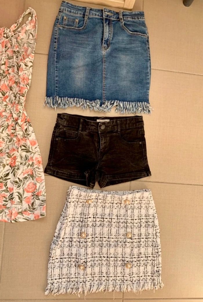 Lot robes/short/jupes taille 34/xs - photo numéro 5