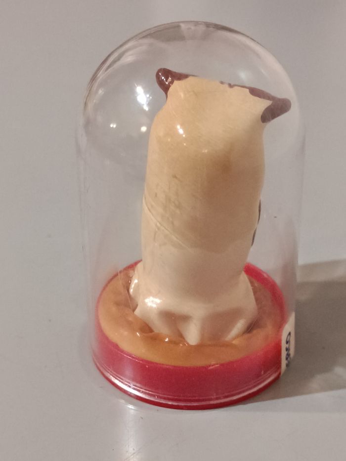 Figurine vintage chouette Rubber Doll - photo numéro 4