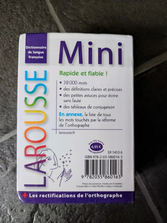 Mini dictionnaire Larousse - photo numéro 2