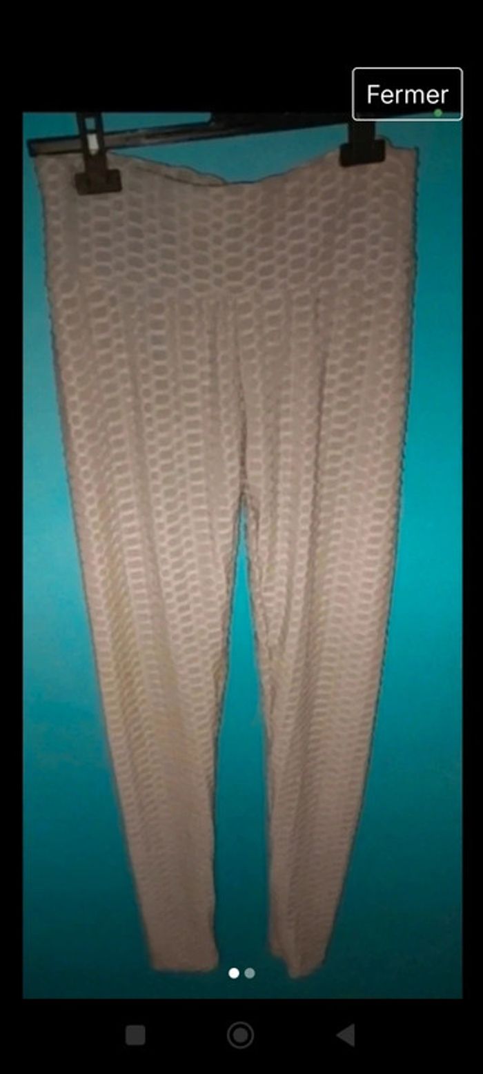 Legging push UP gris clair