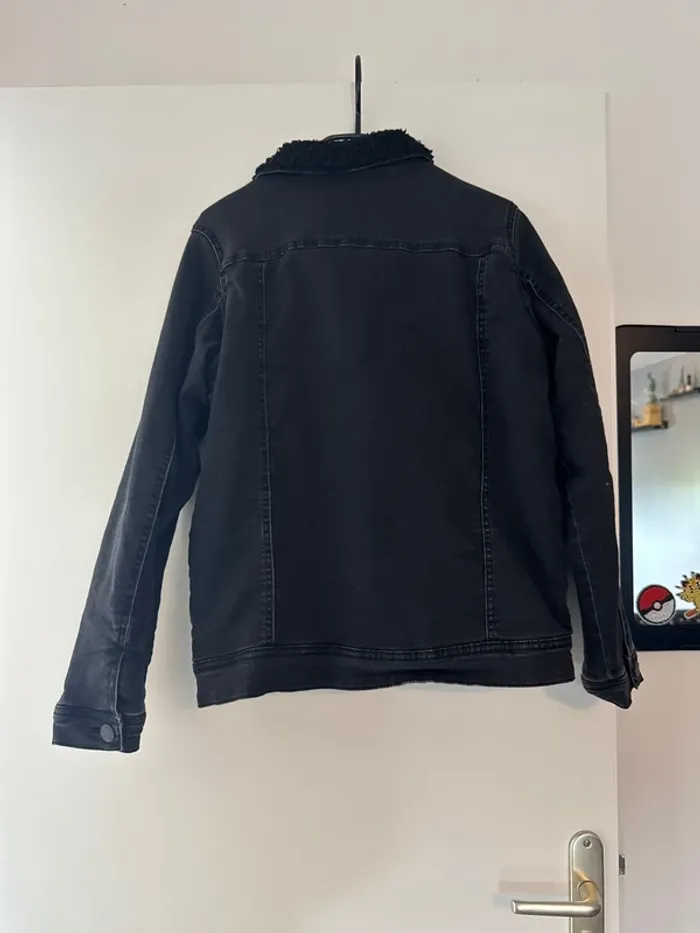 Blouson en jean matelassé taille 164 - photo numéro 2