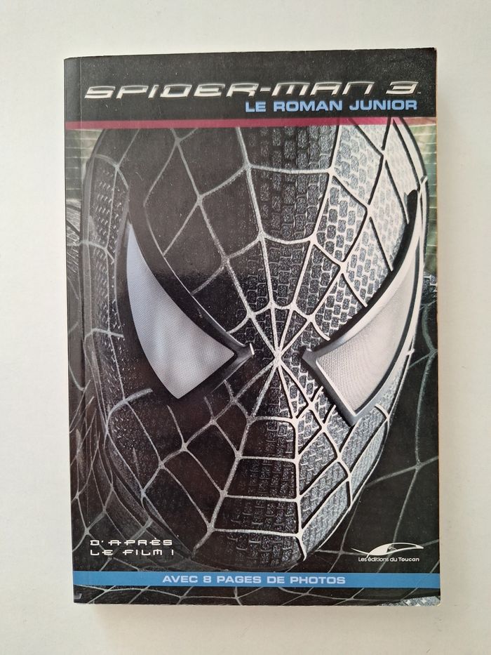 Spiderman 3 en roman junior,  photos incluses